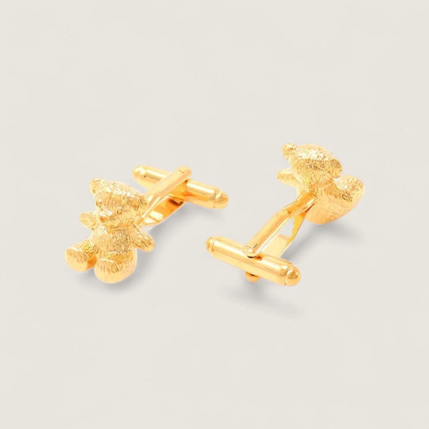 Gold Bear Cufflinks