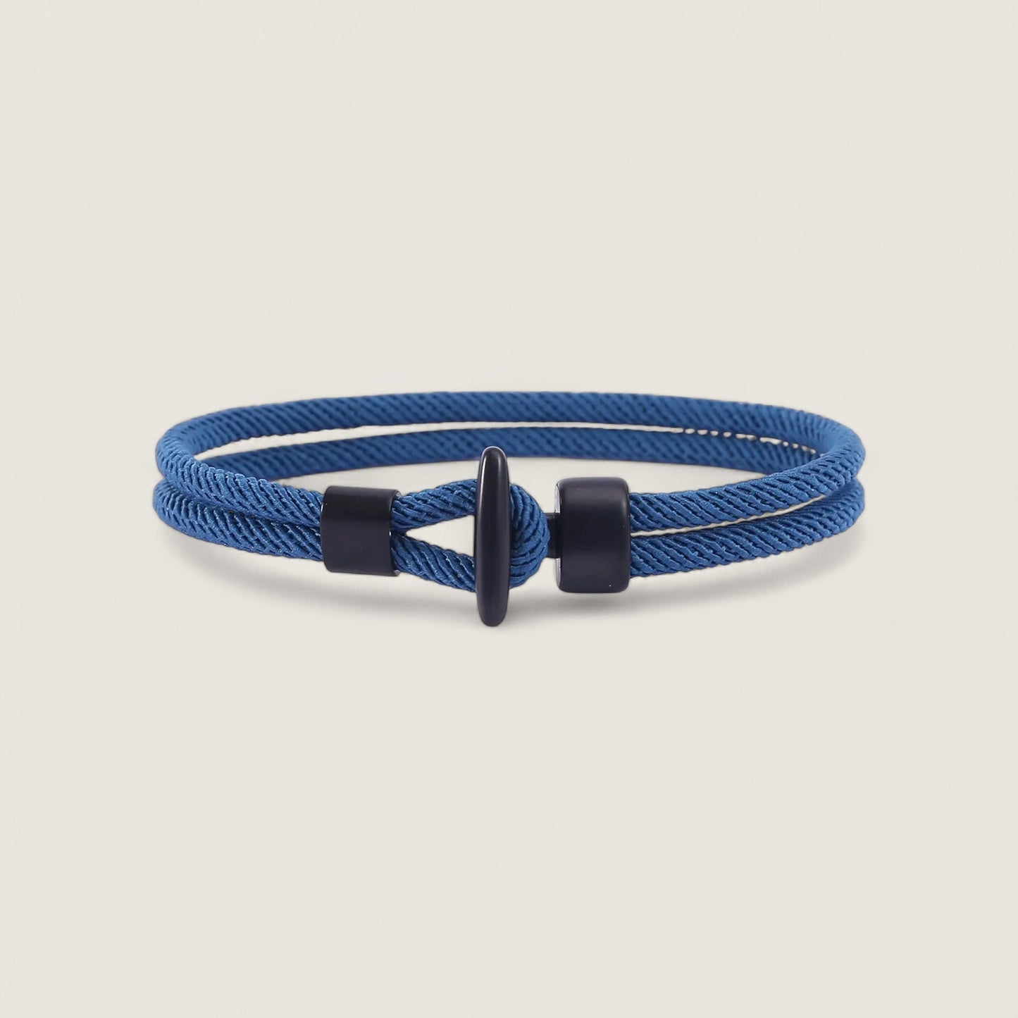 Navy Blue Nylon Rope Bracelet