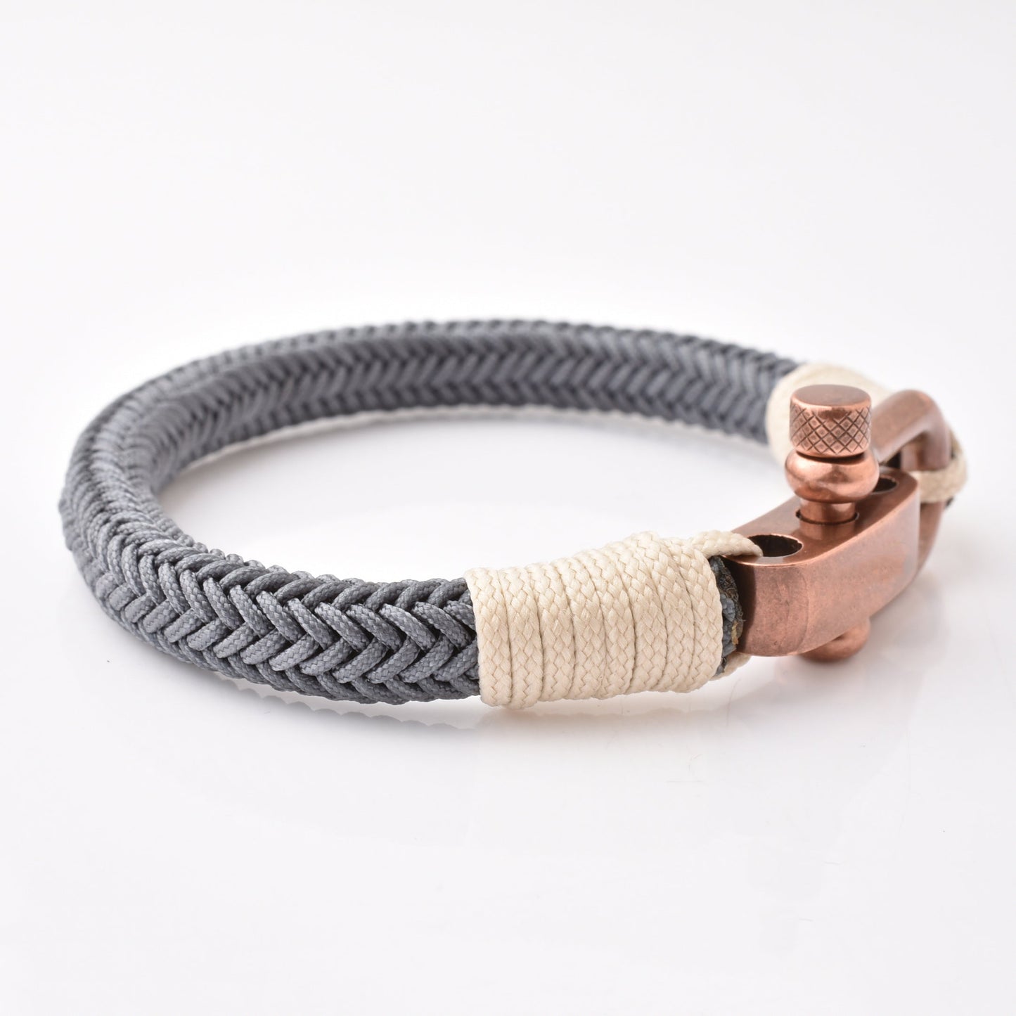 Men's Black Grey Nylon Copper Screw Adjustable Shackles