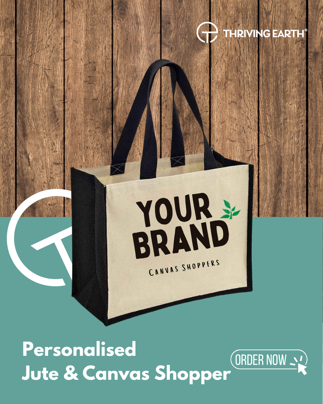 Personalised Canvas Shoppers