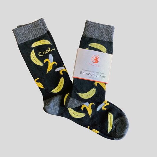 Banana Bamboo Socks