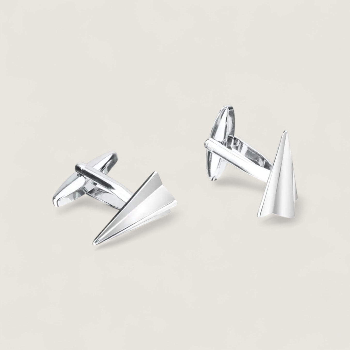 Paper Plane Cufflinks