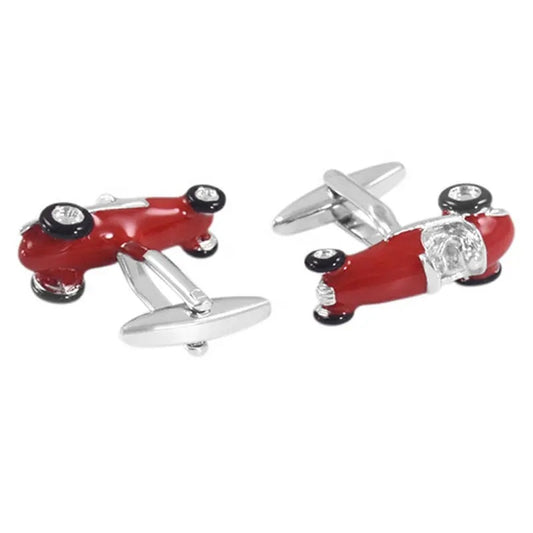 Red Racecar Cufflinks