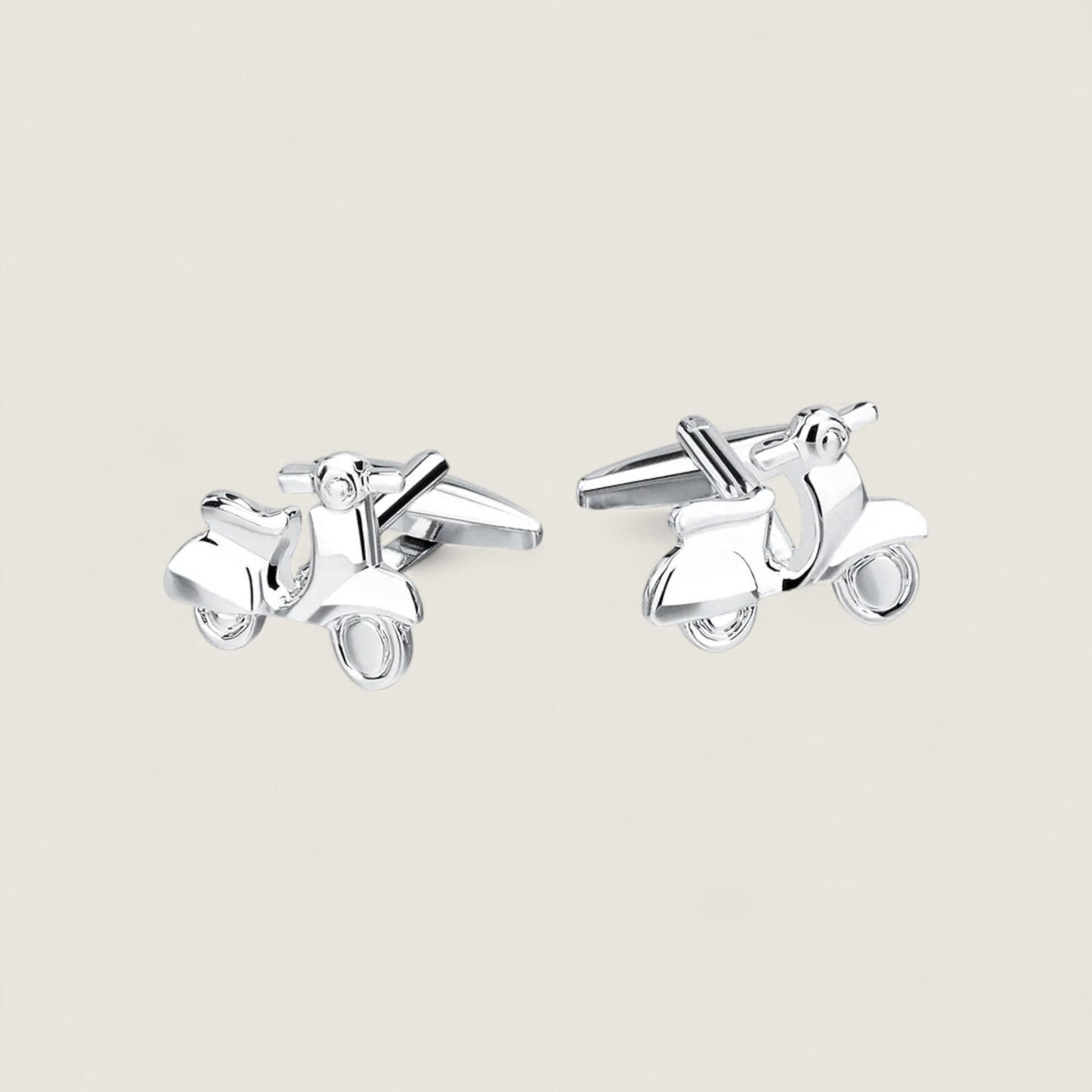 Moped Scooter Cufflinks