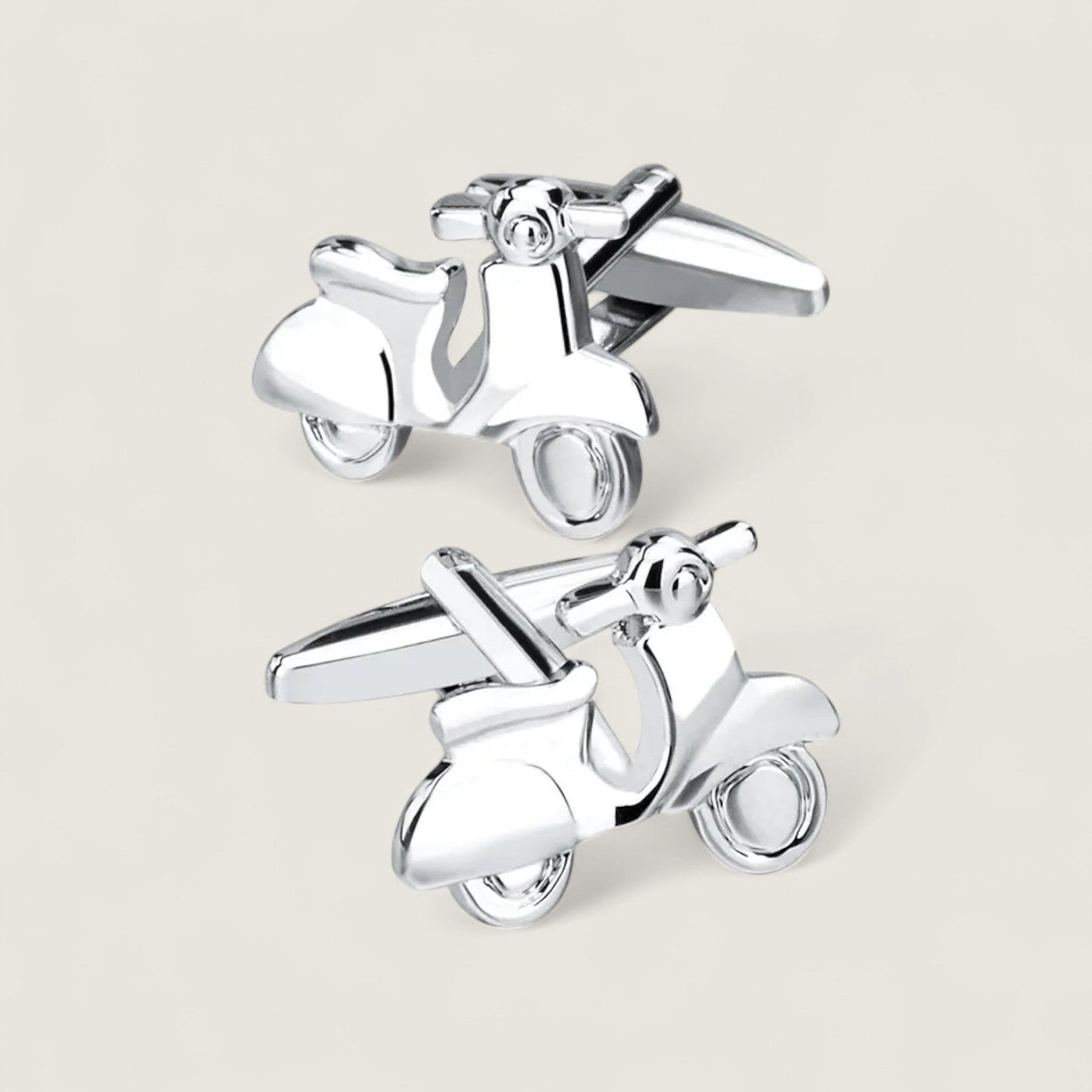 Moped Scooter Cufflinks