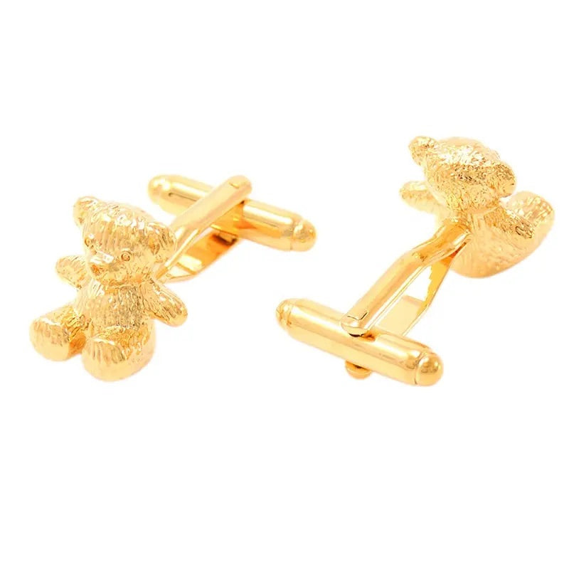 Gold Bear Cufflinks