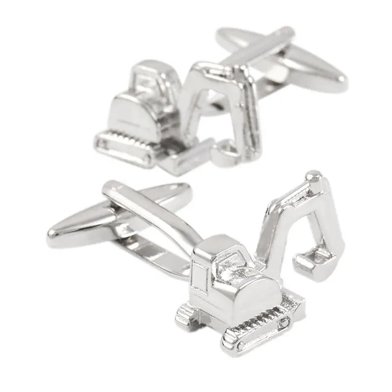 Excavator Cufflinks