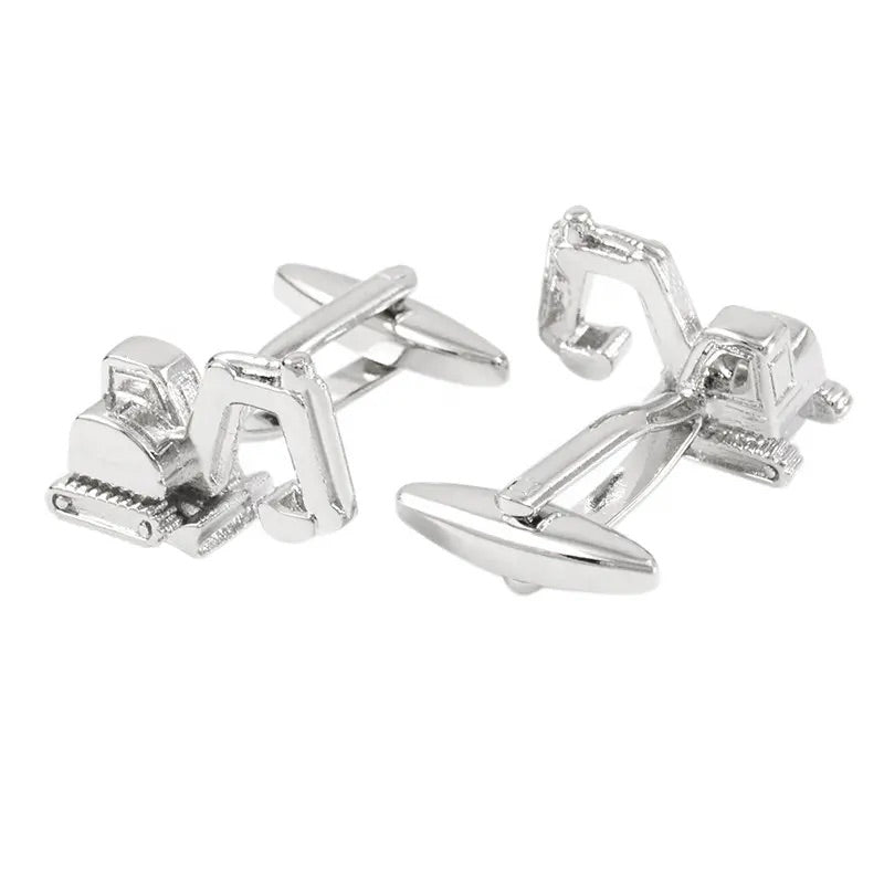 Excavator Cufflinks