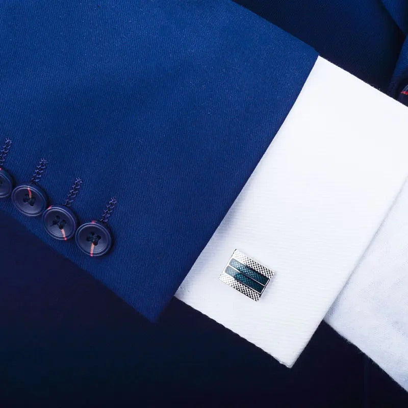 Indego Enamel Cufflinks