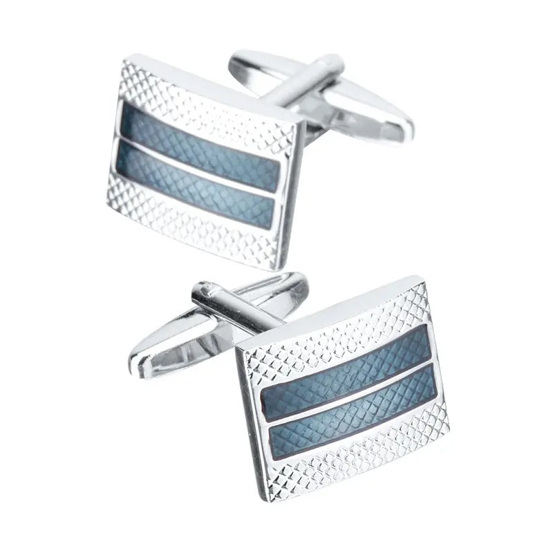 Indego Enamel Cufflinks