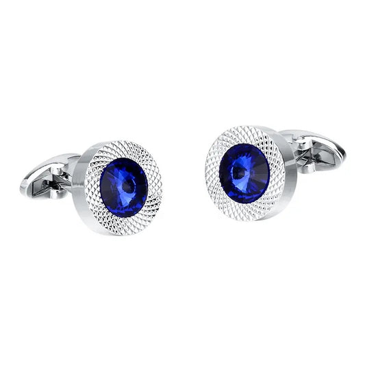 Blue Satellite Stone Cufflinks