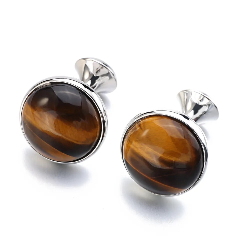 Tiger Eye Cufflinks