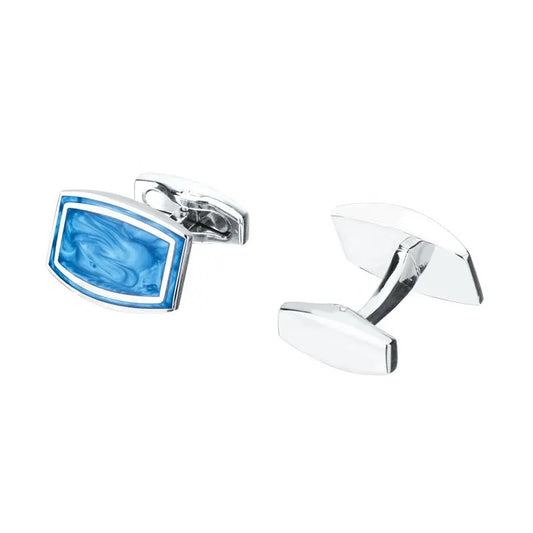 Blue Marbel Cufflinks