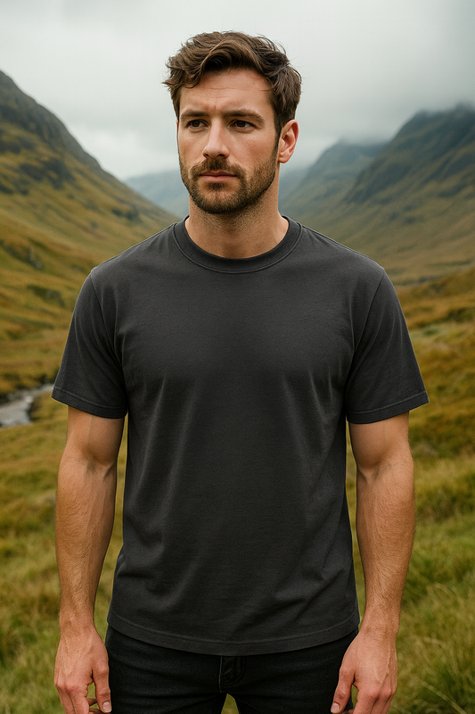 Men's Oversize T-Shirt - Iron Grey