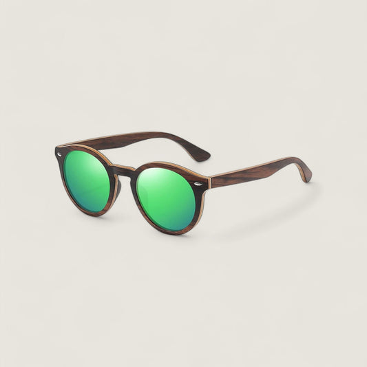 Green Bamboo Sunglasses