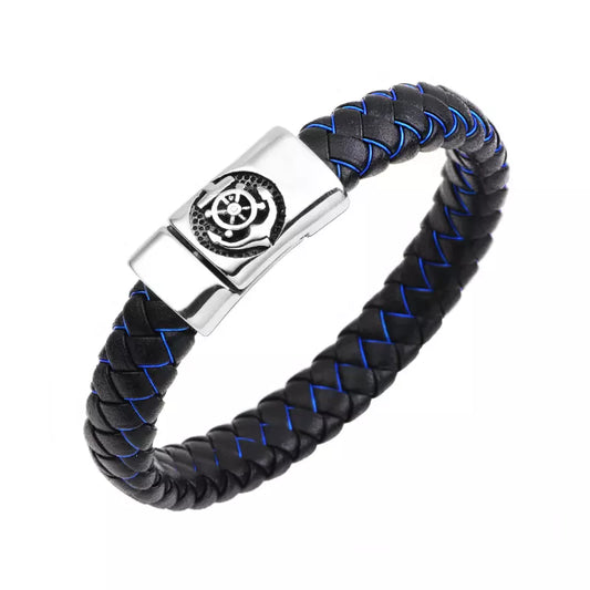 Black Anchor Bracelet