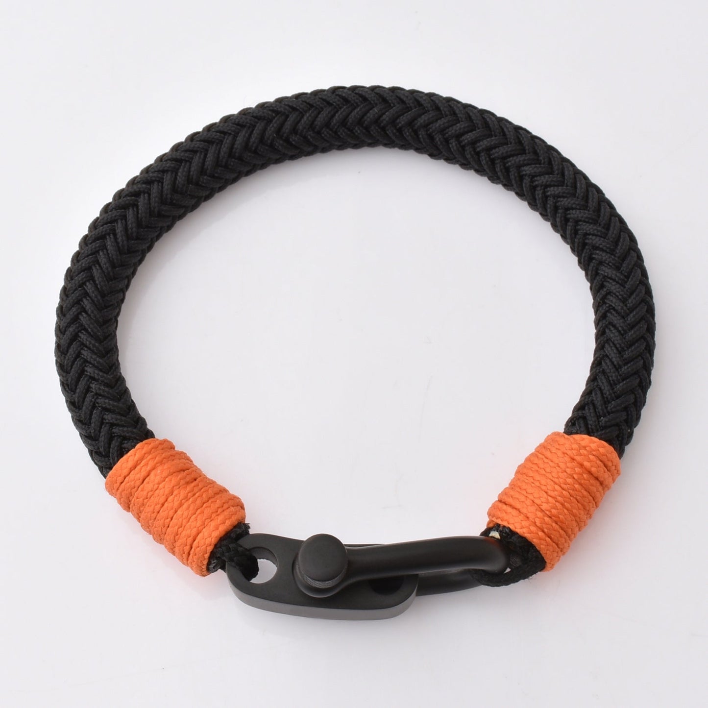 Matt Black Stainless Steel Claps Bracelet