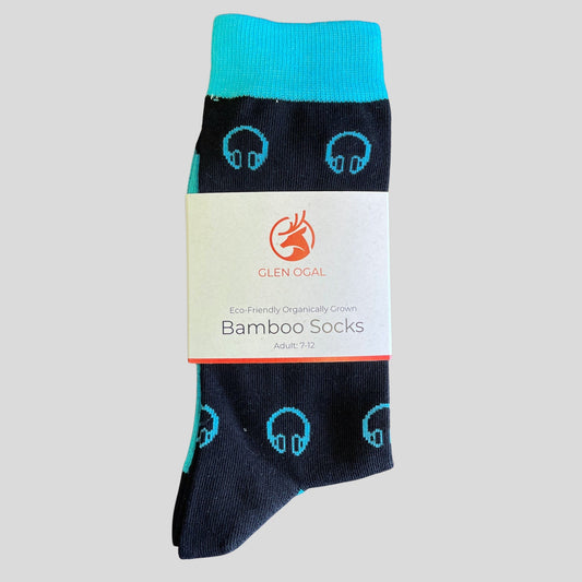 Headphones Bamboo Socks