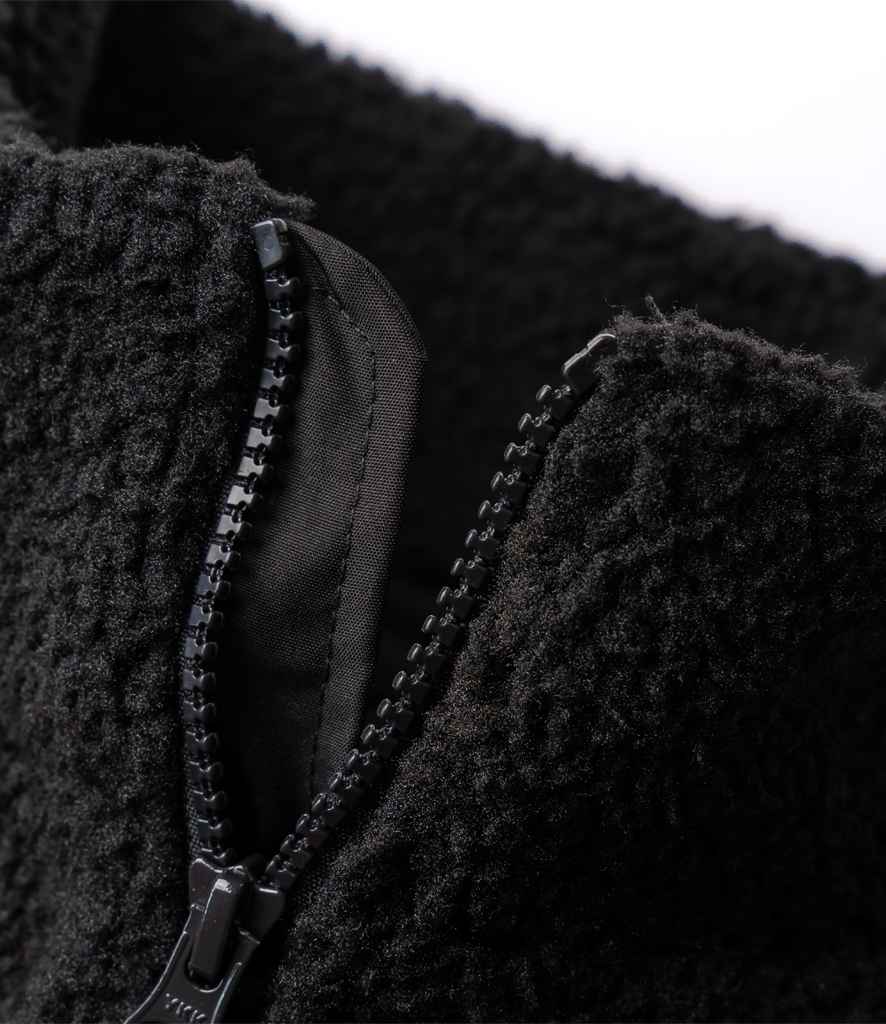 Black Borg Fleece Unisex Gilet