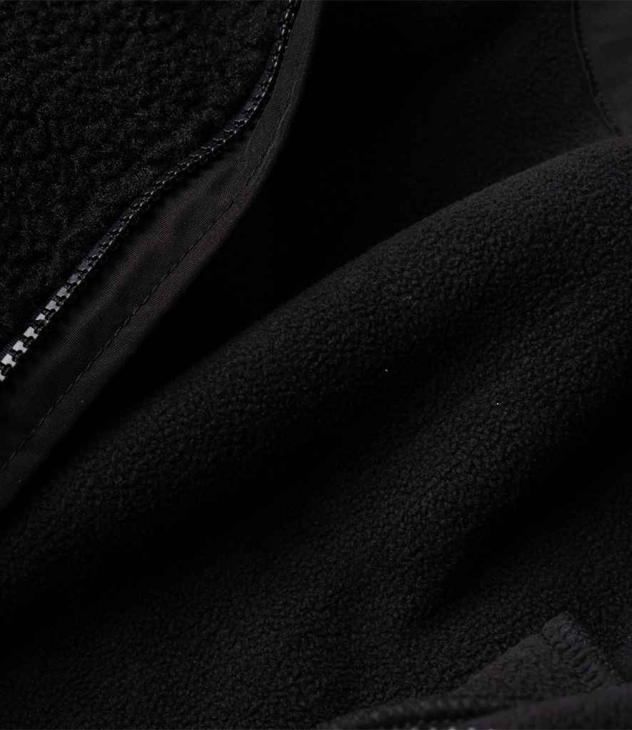 Black Borg Fleece Unisex Gilet