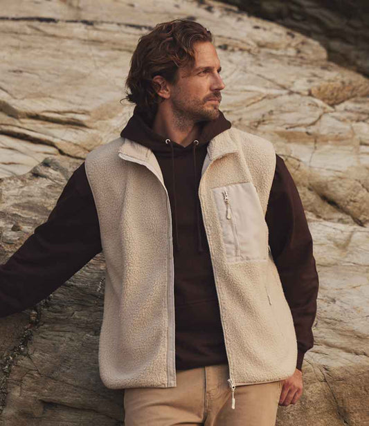 Stone Borg Fleece Unisex Gilet