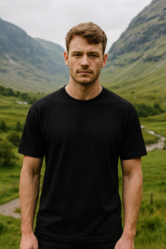 Men's Oversize T-Shirt - Black