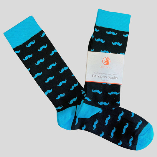 Moustache Bamboo Socks