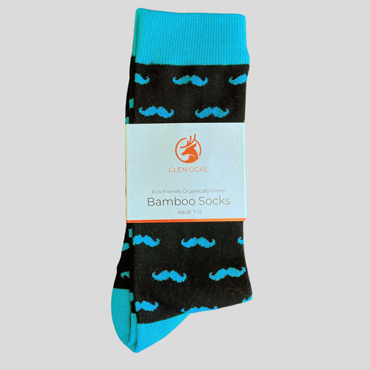 Moustache Bamboo Socks