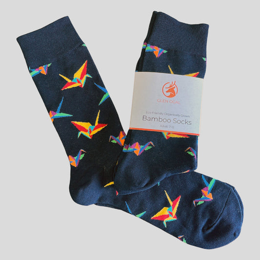 Origami Bamboo Socks