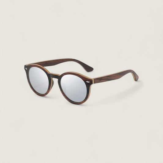 Silver Bamboo Sunglasses