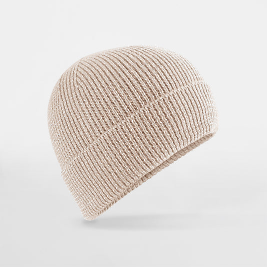 Almond Reflective Beanie