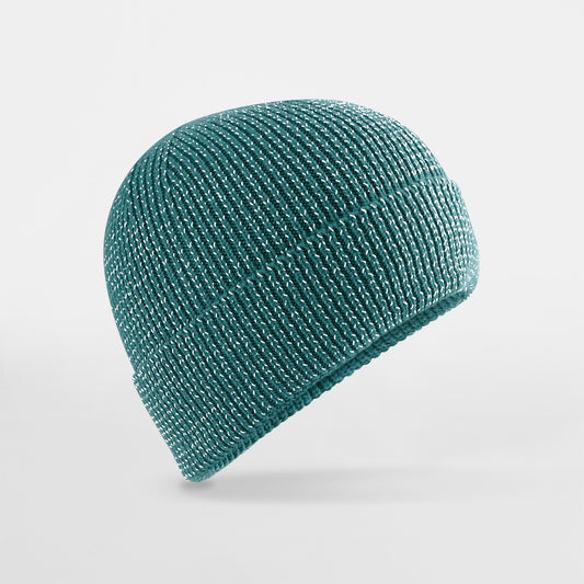 Green Reflective Beanie Hat