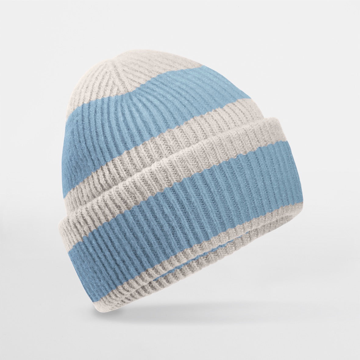 Dusky Blue Beanie Hat