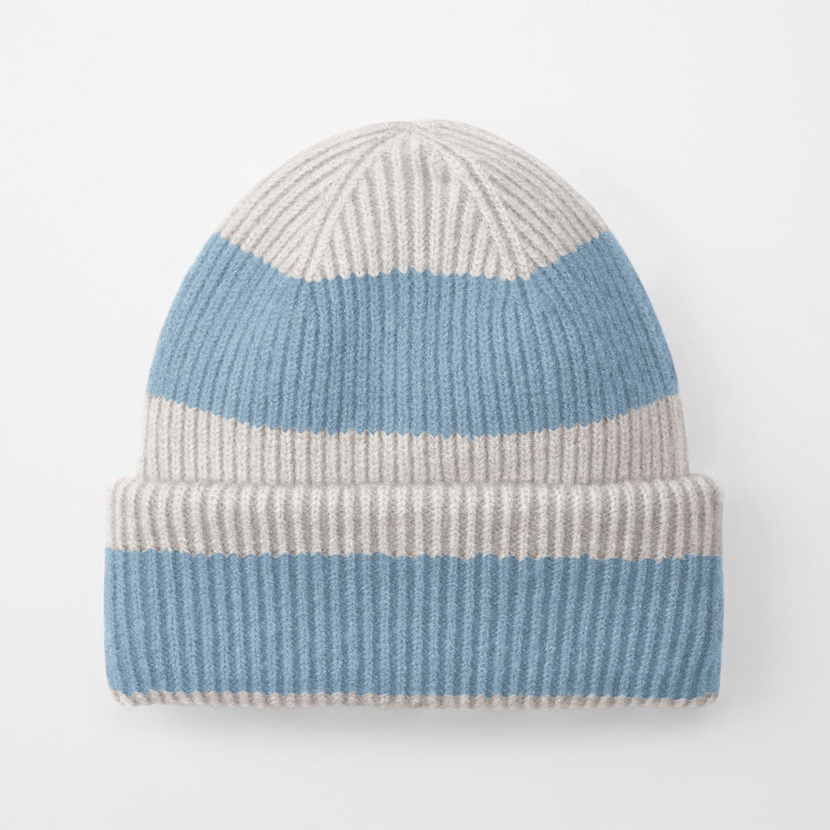 Dusky Blue Beanie Hat