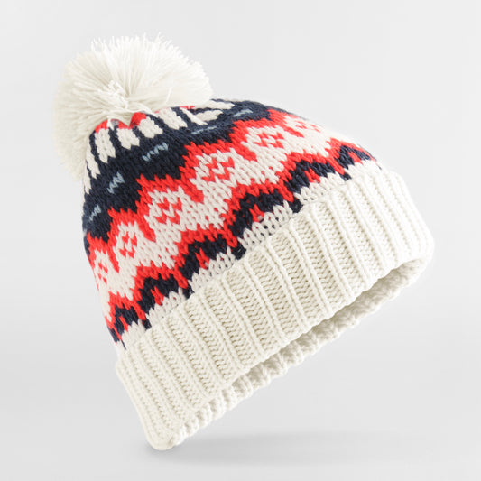 White Out Beanie Hat